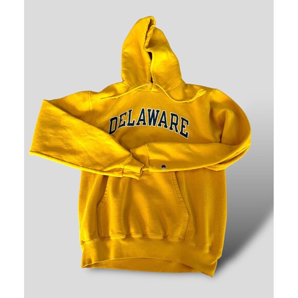 University of Delaware Fightin' Blue Hens Sweatshirt Champion Hoodie Size Small - Picture 1 of 9